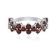 Mozambique Garnet Silver Ring