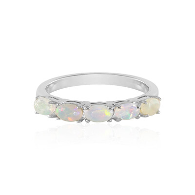 Welo Opal Silver Ring