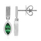 Kenya Tsavorite Silver Earrings (Pallanova)