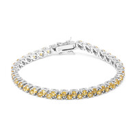 Citrine Silver Bracelet