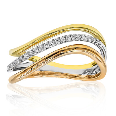 10K SI1 (H) Diamond Gold Ring