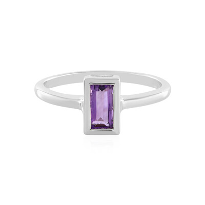 Moroccan Amethyst Silver Ring (MONOSONO COLLECTION)