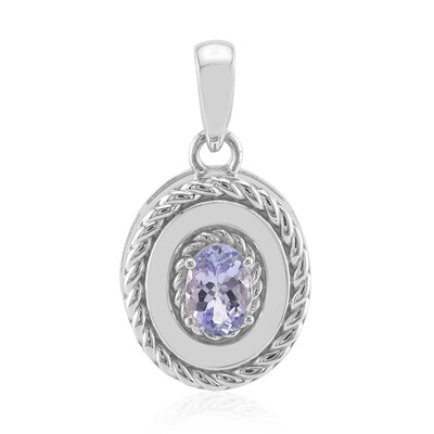 Lilac Tanzanite Silver Pendant (Pallanova)