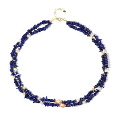 Lapis Lazuli Silver Necklace