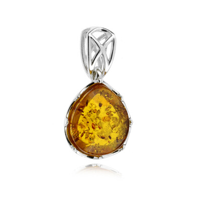 Baltic Amber Silver Pendant (dagen)