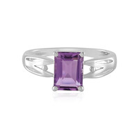 Amethyst Silver Ring