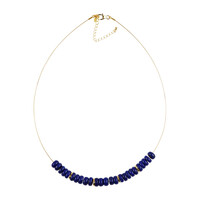 Lapis Lazuli Stainless Steel Necklace