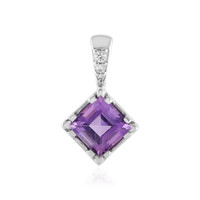 Uruguayan Amethyst Silver Pendant