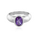 Zambian Amethyst Silver Ring