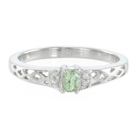 Paraiba Tourmaline Silver Ring