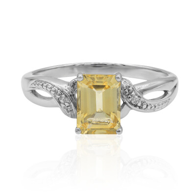 Citrine Silver Ring