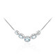 Sky Blue Topaz Silver Necklace