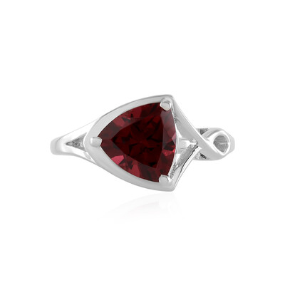 Mozambique Garnet Silver Ring