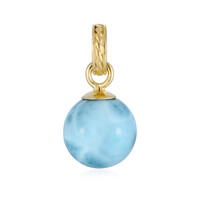 Larimar Silver Pendant