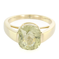 9K Cuprian Tourmaline Gold Ring