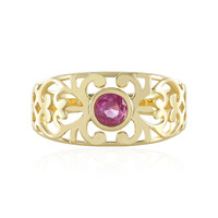 Madagascar Pink Sapphire Silver Ring