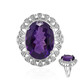 Moroccan Amethyst Silver Ring