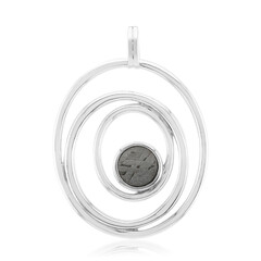 Aletai-Meteorite Silver Pendant