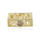 9K Diamond champagne I1 Gold Ring (Ornaments by de Melo)