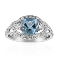 14K AAA Brazilian Aquamarine Gold Ring (CIRARI)