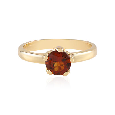 Madeira Citrine Silver Ring