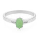 Imperial Chrysoprase Silver Ring