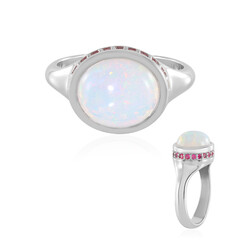 Welo Opal Silver Ring