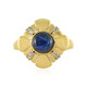 Blue Star Sapphire Silver Ring