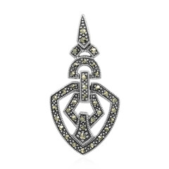 Marcasite Silver Pendant