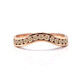 9K SI1 Argyle Rose De France Diamond Gold Ring (Annette)