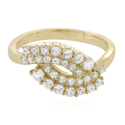 9K Zircon Gold Ring (Adela Gold)