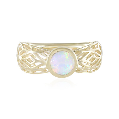 9K Welo Opal Gold Ring (Ornaments by de Melo)