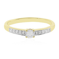 9K I4 (J) Diamond Gold Ring