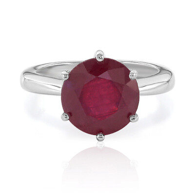 Madagascar Ruby Silver Ring