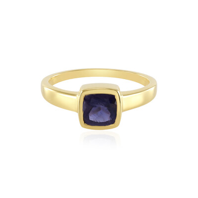 Iolite Silver Ring