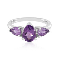 Amethyst Silver Ring