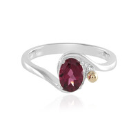 Rhodolite Silver Ring (Granulieren)