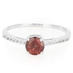 Malaya Garnet Silver Ring