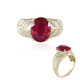 9K Madagascar Ruby Gold Ring (de Melo)