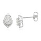 Zircon Silver Earrings