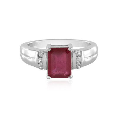 Madagascar Ruby Silver Ring