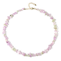 Kunzite Silver Necklace