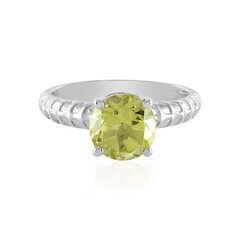 Ouro Verde Quartz Silver Ring