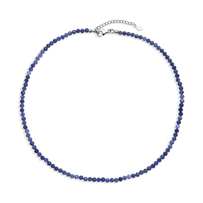 Sodalite Silver Necklace