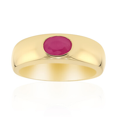 Ruby Silver Ring