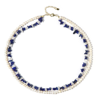 Lapis Lazuli Silver Necklace