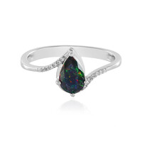 Mezezo Opal Silver Ring