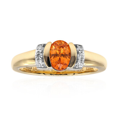 9K Californian Spessartite Gold Ring (Amanda Adkins)