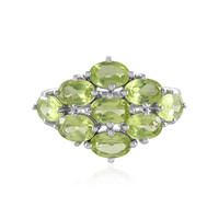 Peridot Silver Ring