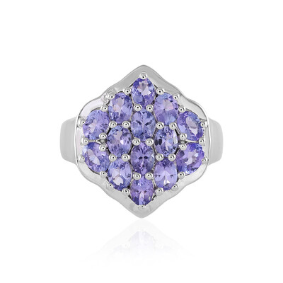 Tanzanite Silver Ring